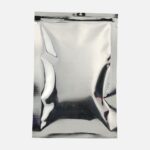 Flat Silver Pouch